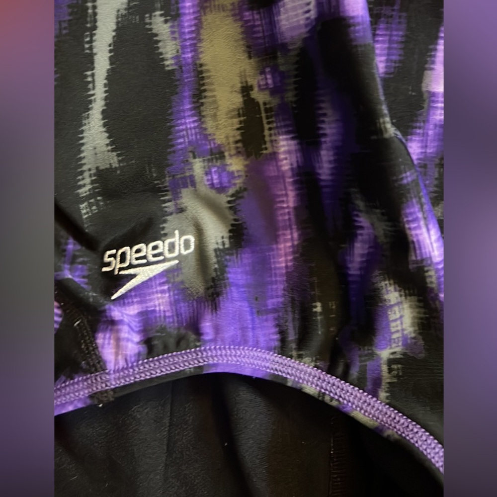Two purple competitive swimsuits (size 28) - Picture 4 of 8